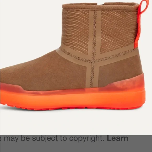 UGG | Shoes | Ugg Tan And Orange Winter Boots With Chunky  display picture 2